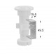 KITCHEN CABINET LEG CLIP RING BRACKET